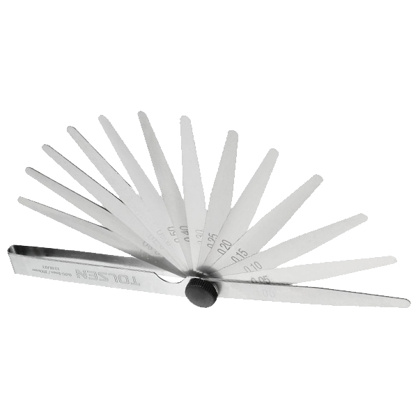 Picture of TOLSEN Feeler Guages (0.05-1.00mm) Chrome Plated Model: 35044 - Kings Trading