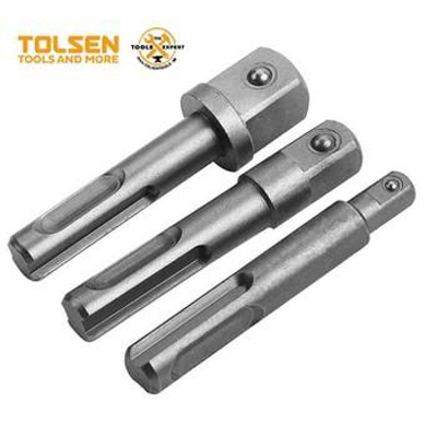Picture of TOLSEN 3Pcs SDS-Plus Socket Driver Set Drills Drill Bit Adaptor 77865 - Kings Trading