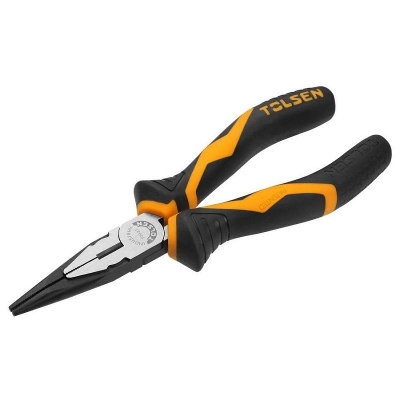 Picture of TOLSEN 8" Long Nose Pliers (200mm) Industrial Gripro Series 10022 - Kings Trading