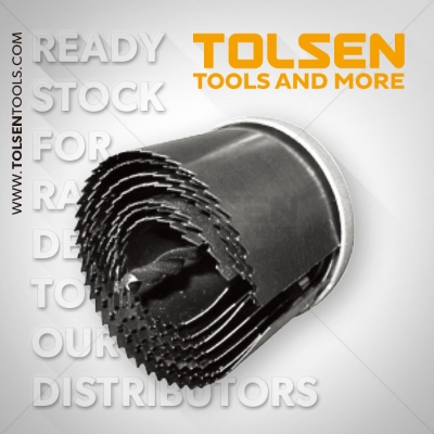 Picture of TOLSEN 7Pcs Hole Saw Set (50mm -2”) 75870 - Kings Trading