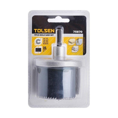 Picture of TOLSEN 7Pcs Hole Saw Set (50mm -2”) 75870 - Kings Trading