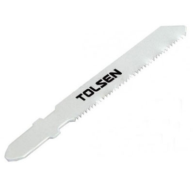 Picture of TOLSEN 5Pcs Industrial Jigsaw Blades Set (75mm 12 TPI) High Carbon Steel 76812 - Kings Trading