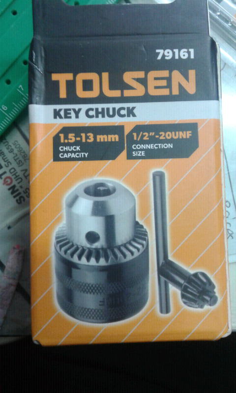 Picture of TOLSEN Drill Chuck Key 13mm (1/2"-20UNF) Model: 79161