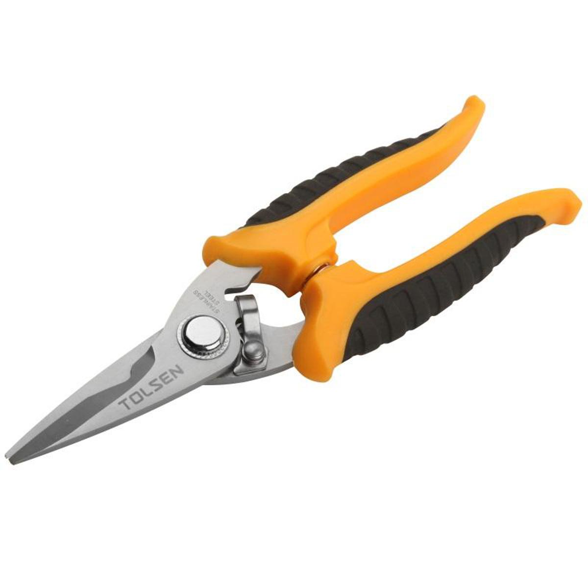 Picture of TOLSEN Multi-Purpose Scissor (180mm,7") Stainless Blade Model: 30042