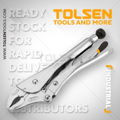 Picture of TOLSEN 10" Nose Locking Clamp Pliers 10049 - Kings Trading