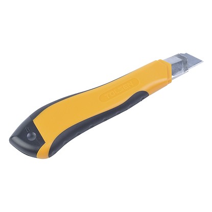 Picture of TOLSEN Snap Off Cutter  w/ Self Lock (18x100mm) TPR Handle 30015 * - Kings Trading *