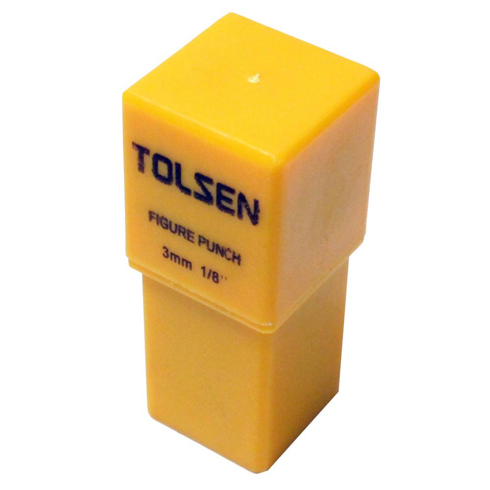 Picture of TOLSEN 9Pcs Steel Number Figure Punch Set (3mm) 25094 - Kings Trading