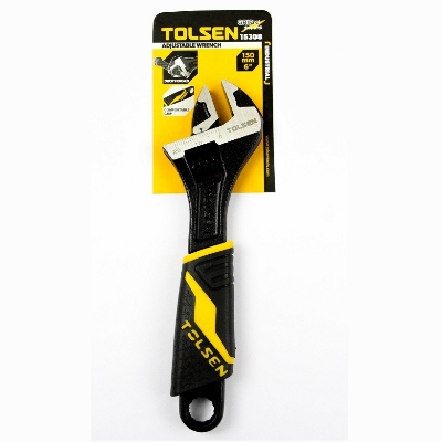 Picture of TOLSEN 6" Adjustable Wrench (150mm) Industrial series Model: 15308 - Kings Trading