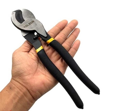 Picture of TOLSEN Industrial Grade Cable Cutter (250mm, 10") Dipped Handle 38022 - Kings Trading