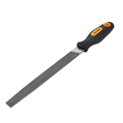 Picture of TOLSEN Steel File Flat (8") TPR Handle For Metal Work Model: 32001