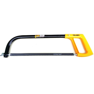 Picture of TOLSEN 12" Hacksaw Frame 300mm Aluminum Handle 1pc Free Blade 30053 - Kings Trading