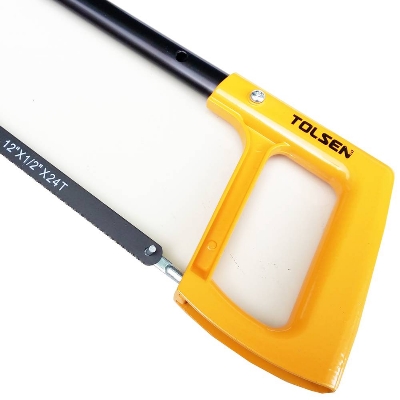 Picture of TOLSEN 12" Hacksaw Frame 300mm Aluminum Handle 1pc Free Blade 30053 - Kings Trading