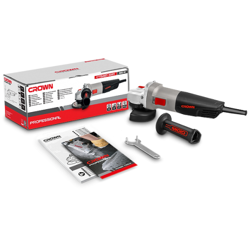 Picture of CROWN Angle Grinder 100mm (4") 860w Switch at handle Model:  CT13288