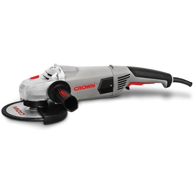 Picture of CROWN 7" Angle Grinder 180mm, 2600W 8500rpm with Soft Start CT13489S - Kings Trading