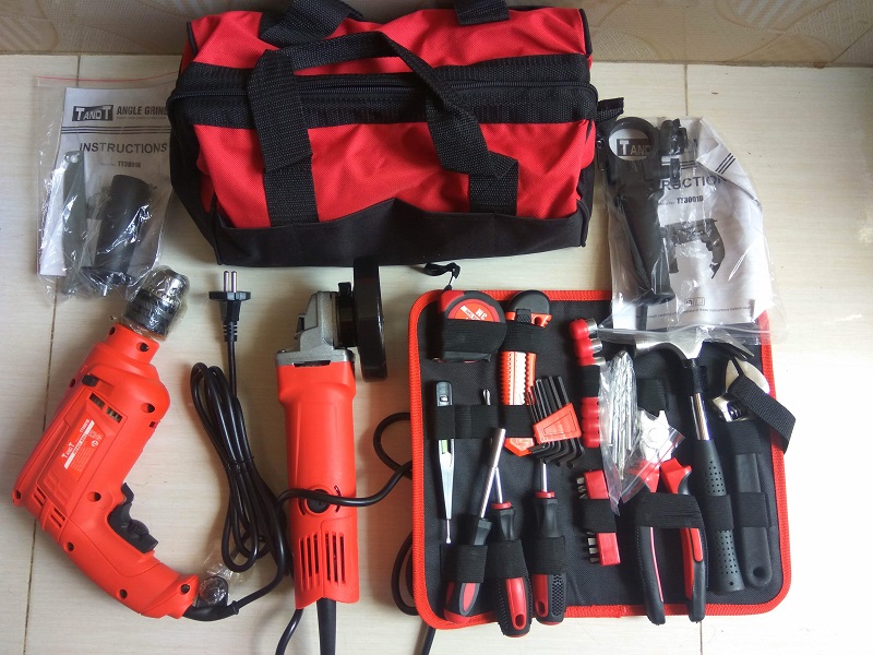 Picture of TANDT Power Tools Set with 116 Pcs Hand Tools & Accessories TT3001S - Kings Trading