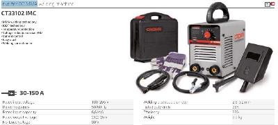 Picture of CROWN Inverter DC MMA Welding Machines (30-150A) with All Accessories CT33102 - Kings Trading