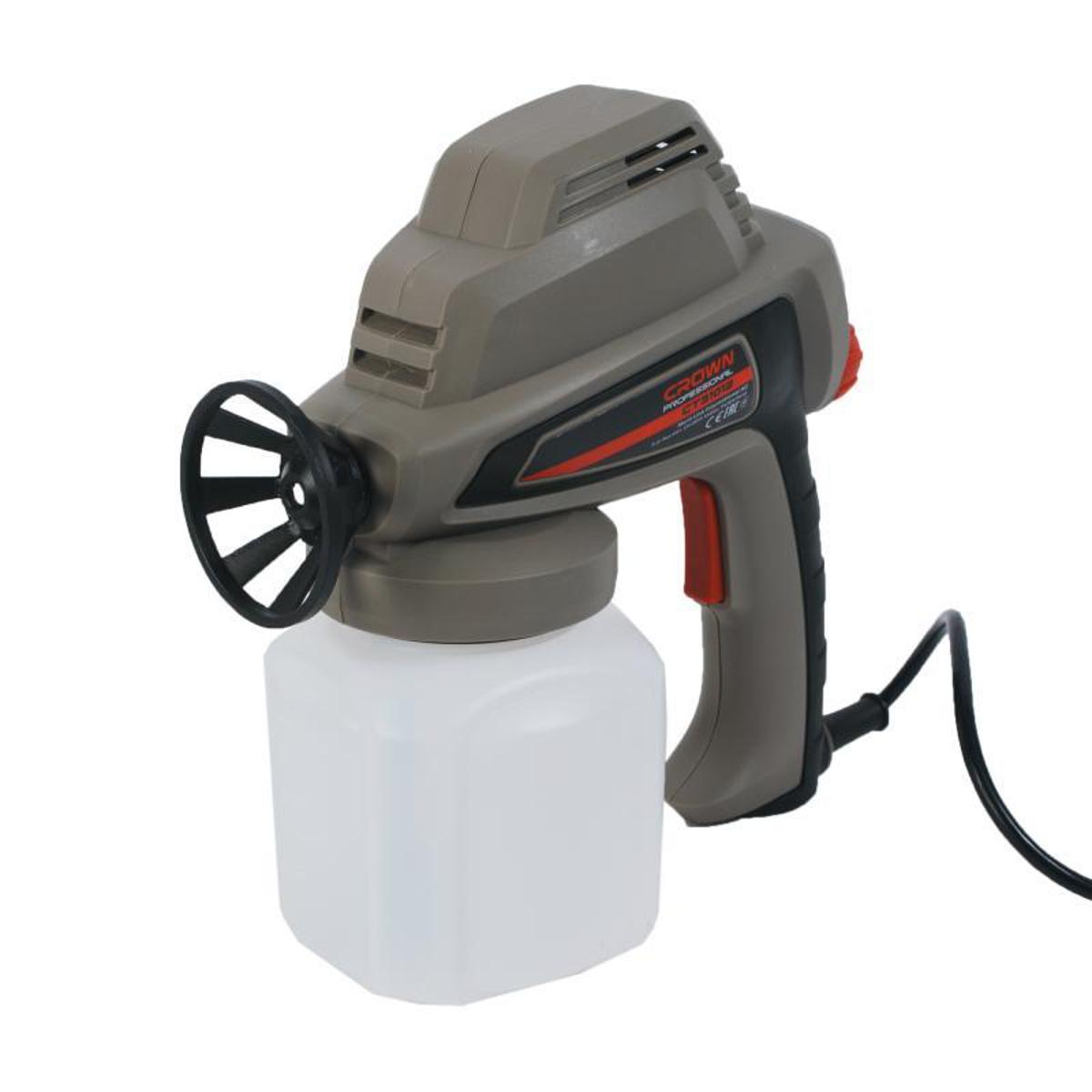 Picture of CROWN Electric Air Spray Gun / Painter 80W 700ml (No need Air Compressor) CT31012 - Kings Trading