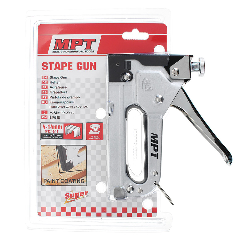Picture of MPT Heavy Duty Manual Nail Staple-Clamp Stapler for Furniture Wood Upholstery Woodworking Rivet Tool MHI03002 - Kings Trading