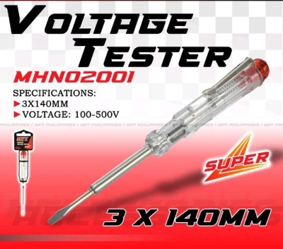 Picture of MPT High Quality Voltage Tester (3x140mm) MHN02001 - Kings Trading