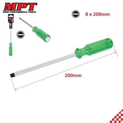 Picture of MPT Through Slotted Screwdriver(8x200mm)  MHA01010-8x200 - Kings Trading
