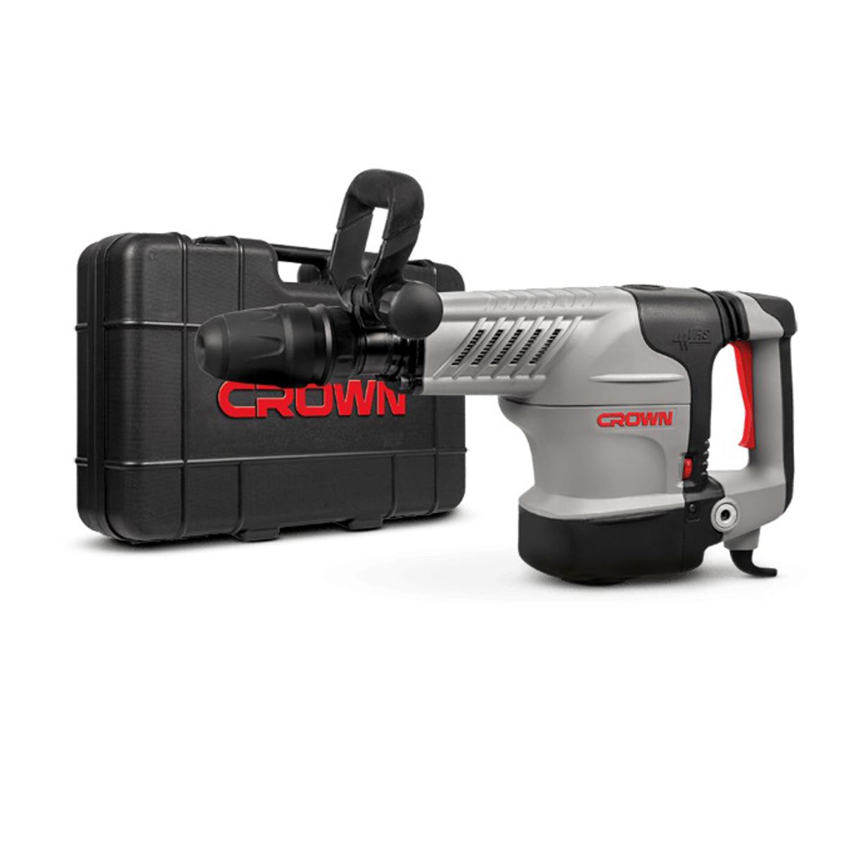 Picture of CROWN Demolition Hammer SDS-max, 11kg 1500W Model: CT18123V - Kings Trading