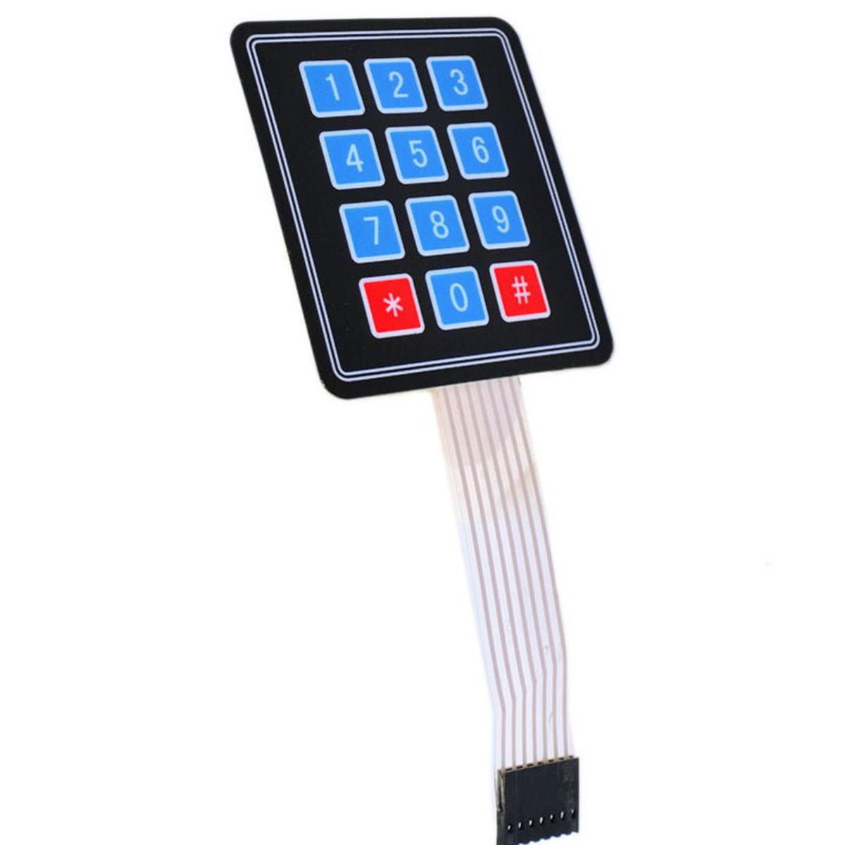Picture of Flexible keypad for Arduino Matrix  (3x4)
