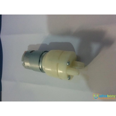Picture of Compact Portable Silent Mini Air Pump Motor Aquarium Fish Tank Round Water Air Diaphragm Pump DC12V