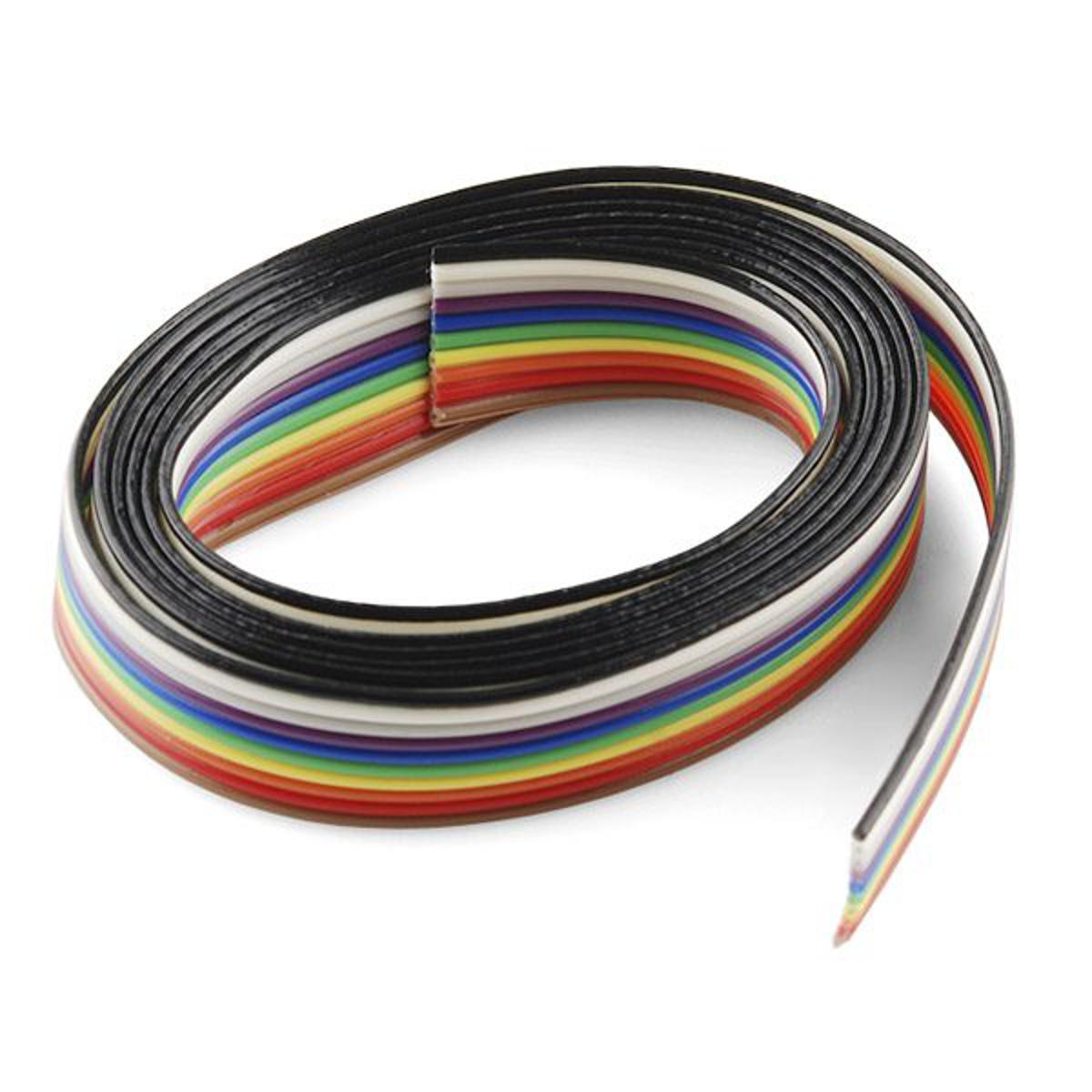 Picture of Flat Ribbon Cable 10 Wire (3ft)