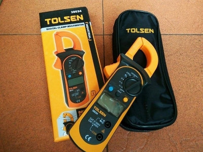 Picture of TOLSEN Digital Clamp Multimeter with Case 38034 - Kings Trading