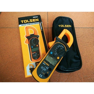 Picture of TOLSEN Digital Clamp Multimeter with Case 38034 - Kings Trading