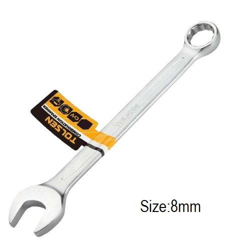 Picture of TOLSEN 8mm Combination Spanner Wrench Cr-V (8mm) 15016 New (15816) - Kings Trading