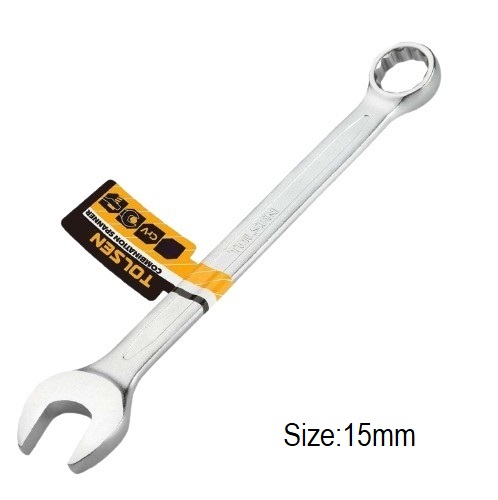 Picture of TOLSEN 15mm Combination Spanner Wrench Cr-V 15023 New (15823) - Kings Trading