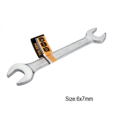 Picture of TOLSEN 06 X 07mm Double Open-End Spanner Wrench Cr-V 15051 New (15851) - Kings Trading