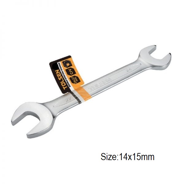 Picture of TOLSEN 14 X 15mm Double Open-End Spanner Wrench Cr-V 15055 New (15855) - Kings Trading