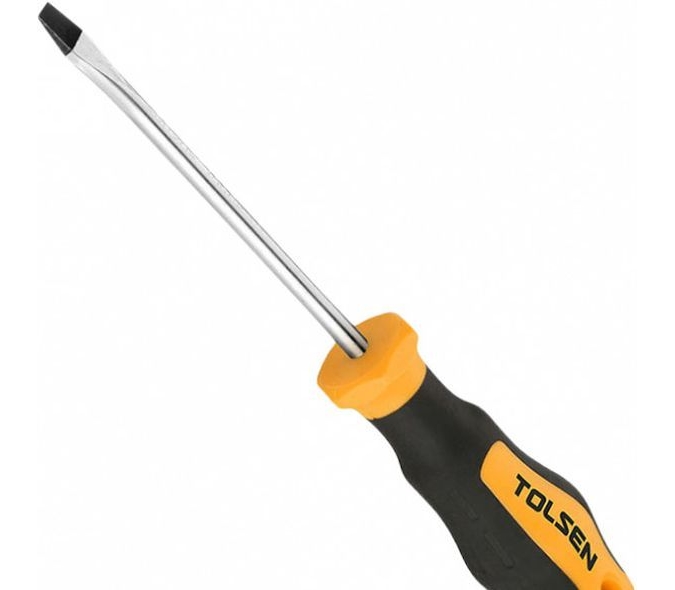 Picture of TOLSEN Screwdriver Flat (5.5 x 100 mm) Slotted Gripro Series 20003 - Kings Trading