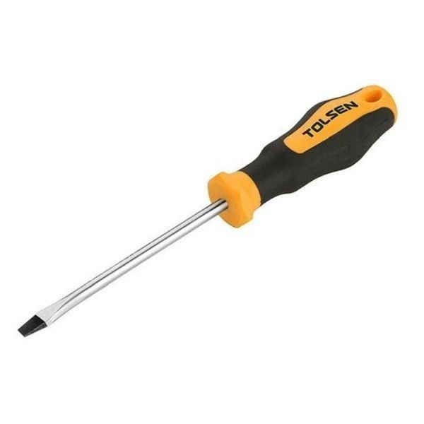 Picture of TOLSEN Screwdriver Flat (5.5 x 100 mm) Slotted Gripro Series 20003 - Kings Trading