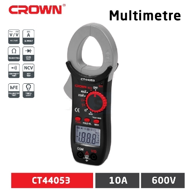 Picture of CROWN Digital Clamp Meter 600A Model: CT44053