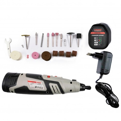Picture of CROWN Cordless Rotary Tools 12V Mini Drill / Grinder CT23006 - Kings Trading