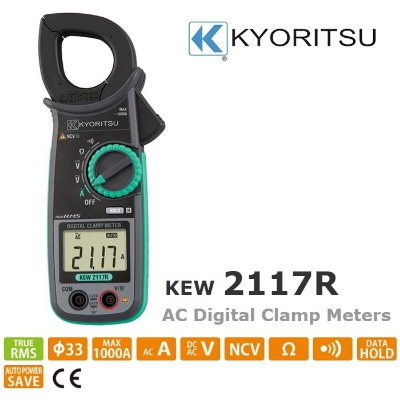 Picture of Kyoritsu AC Digital Clamp Meters KEW 2117R