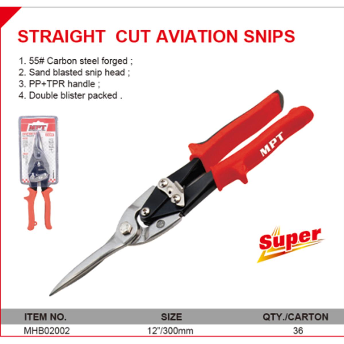 Picture of MPT Aviation Tin Snip (Straight Cutter) 12 inch / MHB02002