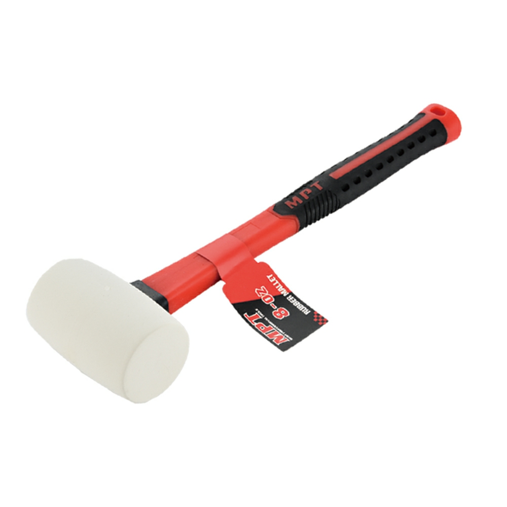 Picture of MPT 16oz Rubber Mallet Fiberglass Handle 1LB MHD06003-16 - Kings Trading