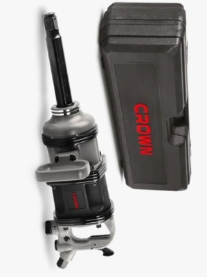 Picture of CROWN Pneumatic Impact Wrench Max. torque 3260Nm, Tool holder 1" or (25.4mm) , 116-174 psi, CT38083 - Kings Trading