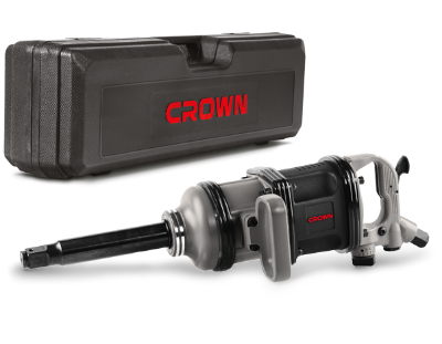 Picture of CROWN Pneumatic Impact Wrench Max. torque 3260Nm, Tool holder 1" or (25.4mm) , 116-174 psi, CT38083 - Kings Trading