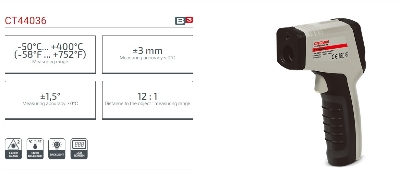 Picture of CROWN Thermon Detector Infrared (-50°C to +400°C) CT44036 - Kings Trading