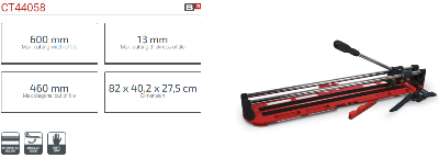 Picture of CROWN Tile Cutter 600mm CT44058 - Kings Trading
