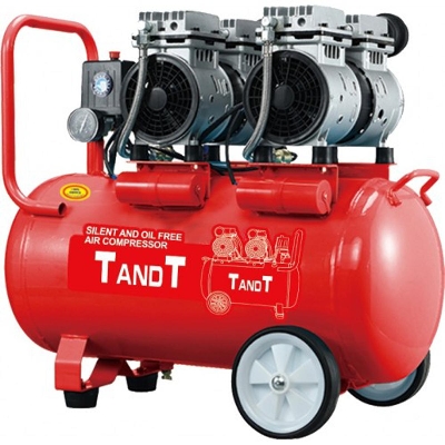 Picture of TANDT Silent and Oil Free Air Compressor, Capacity 50L, Power 2.5HP, Max Pressure: 7 Bar, Model: TT2550S - Kings Trading