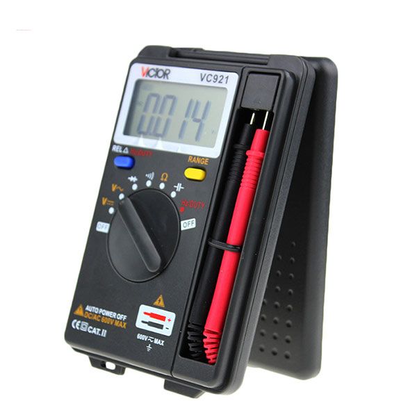 Picture of VICTOR VC921 Digital Multimeter Mini Pocket Handheld size  - Kings Trading