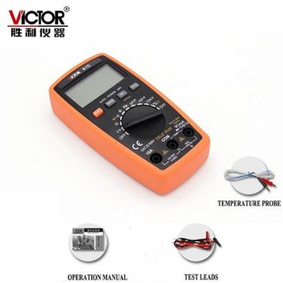 Picture of VICTOR VC81D Digital Multimeter Pocket Size Mini AC DC Voltage Current Tester - Kings Trading