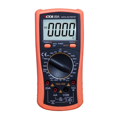 Picture of VICTOR VC89A Digital Multimeter True RMS Multi-Function Electrician Automatic Burn-Proof High Precision Meter  - Kings Trading