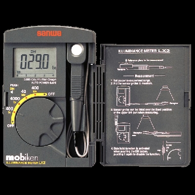 Picture of Sanwa LX2 Digital Photo Meter Maximum Light Level 399.9lx